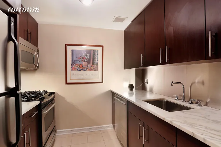 New York City Real Estate | View 350 West 53rd Street, 5I | Spacious Separate Kitchen | View 2