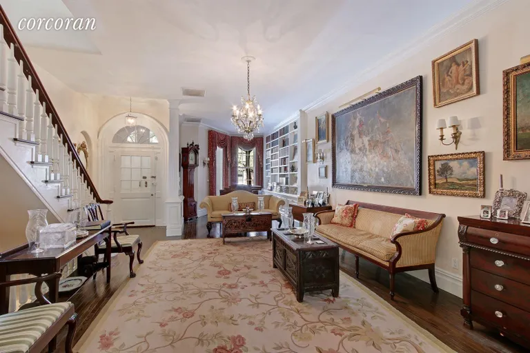 New York City Real Estate | View 179 East 80th Street | Front House Living Room | View 5