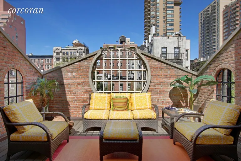 New York City Real Estate | View 179 East 80th Street | Back House Atrium on Fifth Floor | View 29