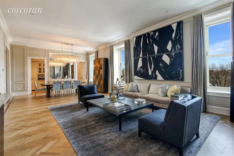New York City Real Estate | View 1 Central Park South, 603 | Living Room | View 2
