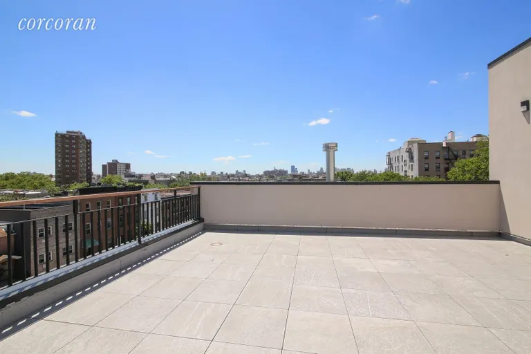 New York City Real Estate | View 311 Hart Street, 2B | Common Roof Deck | View 7
