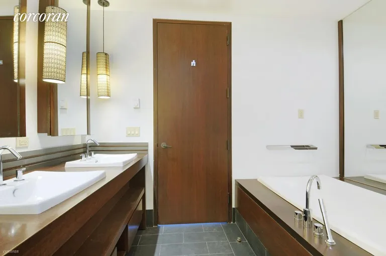 New York City Real Estate | View 40 Broad Street, 16D | Master Bathroom | View 3