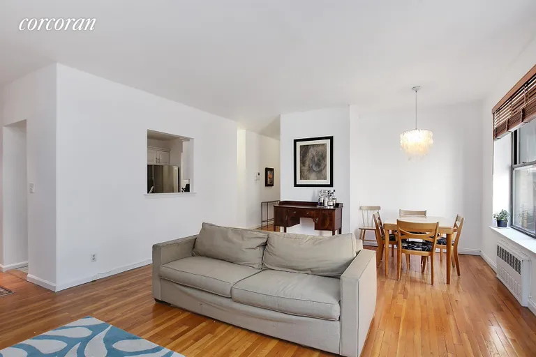 New York City Real Estate | View 315 Saint Johns Place, 3A | Living Room / Dining Room | View 2