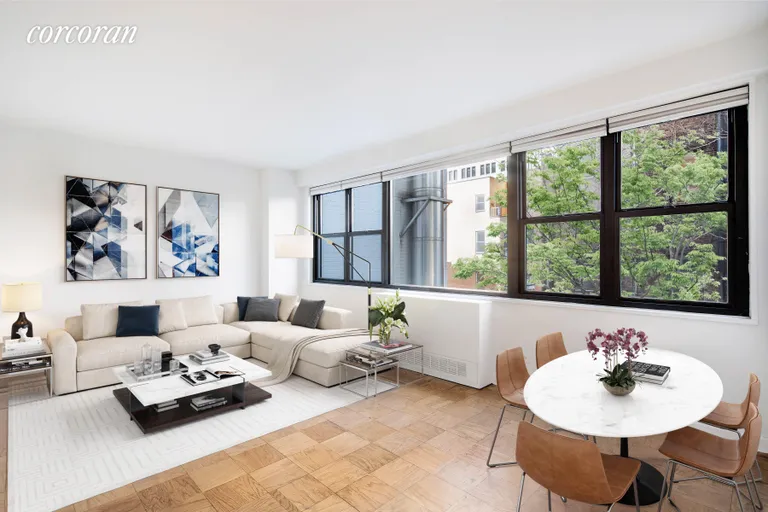 New York City Real Estate | View 115 East 9th Street, 5R | 1 Bed, 1 Bath | View 1