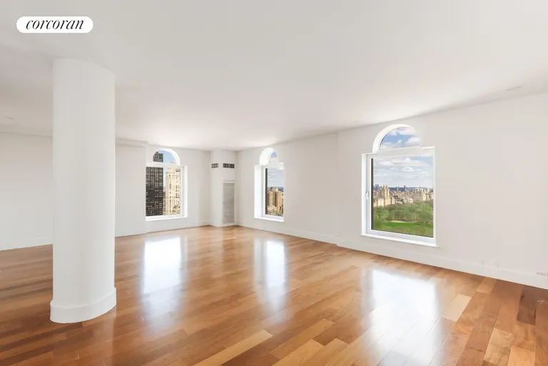 New York City Real Estate | View 106 Central Park South, 37A | Great Room with Central Park Views | View 3