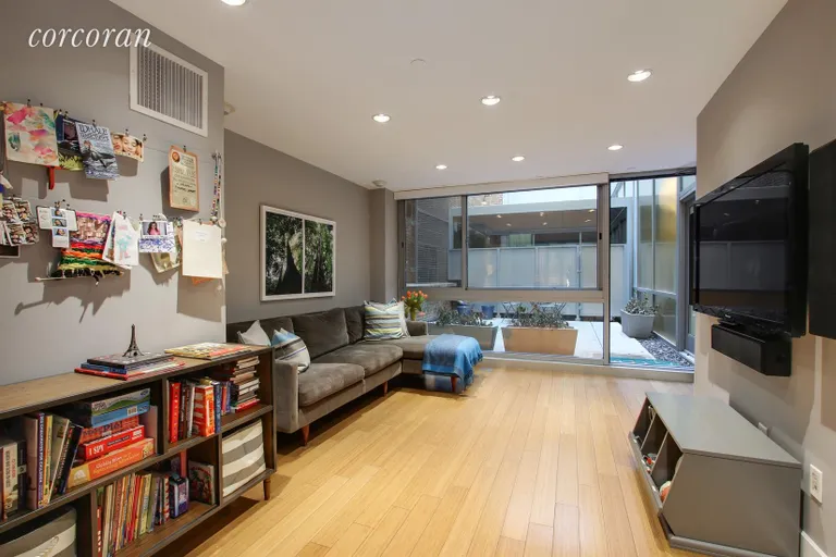 New York City Real Estate | View 415 Greenwich Street, 1A | Living Room | View 2