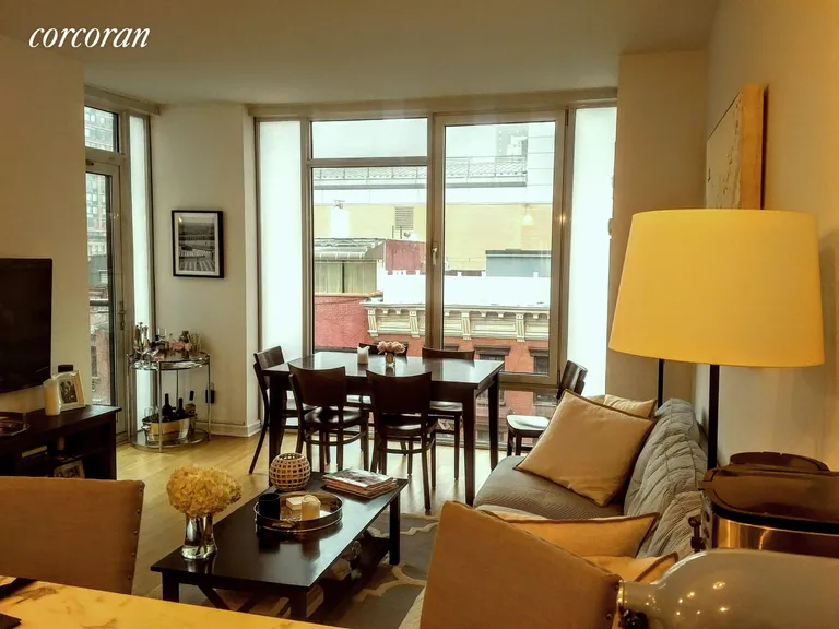 New York City Real Estate | View 350 West 53rd Street, 6G | 2 Beds, 1 Bath | View 1