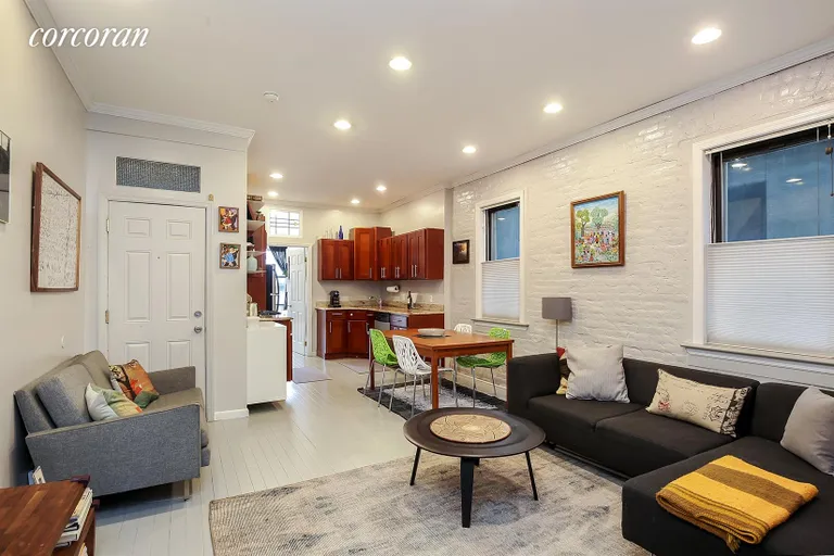 New York City Real Estate | View 337 Lincoln Road, 2L | Living Room / Dining Room | View 3
