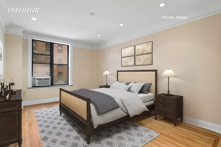 New York City Real Estate | View 146 East 49th Street, 3A | Virtually Staged Bedroom | View 6