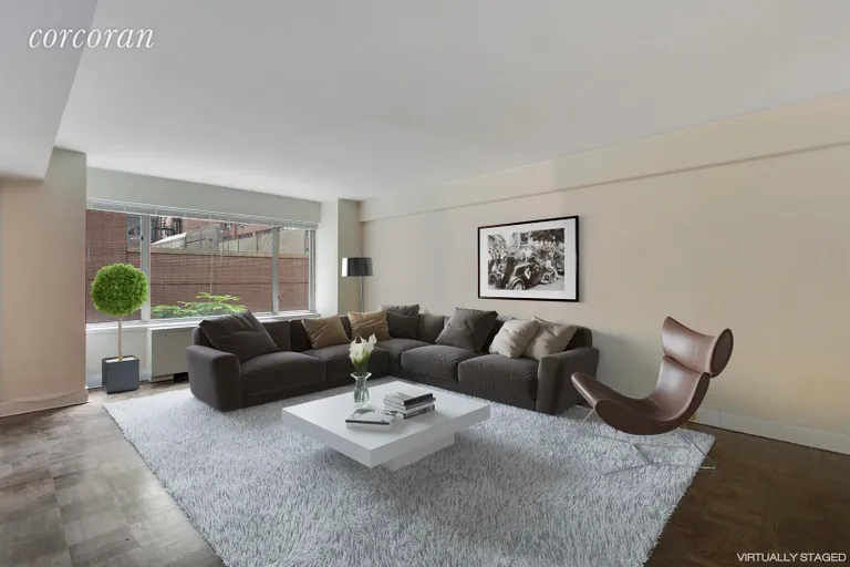 New York City Real Estate | View 200 East 57th Street, 3 E | Living Room | View 8