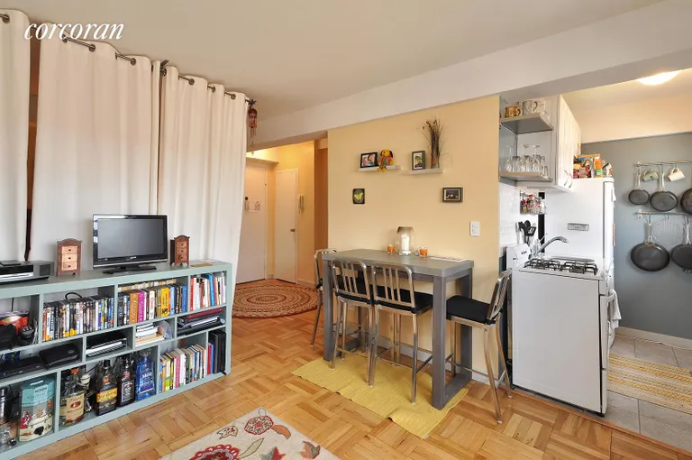 New York City Real Estate | View 235 Adams Street, 15B | Living Room | View 2