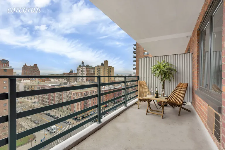 New York City Real Estate | View 392 Central Park West, 12J | HUGE Outdoor Balcony with Views of Central Park | View 3