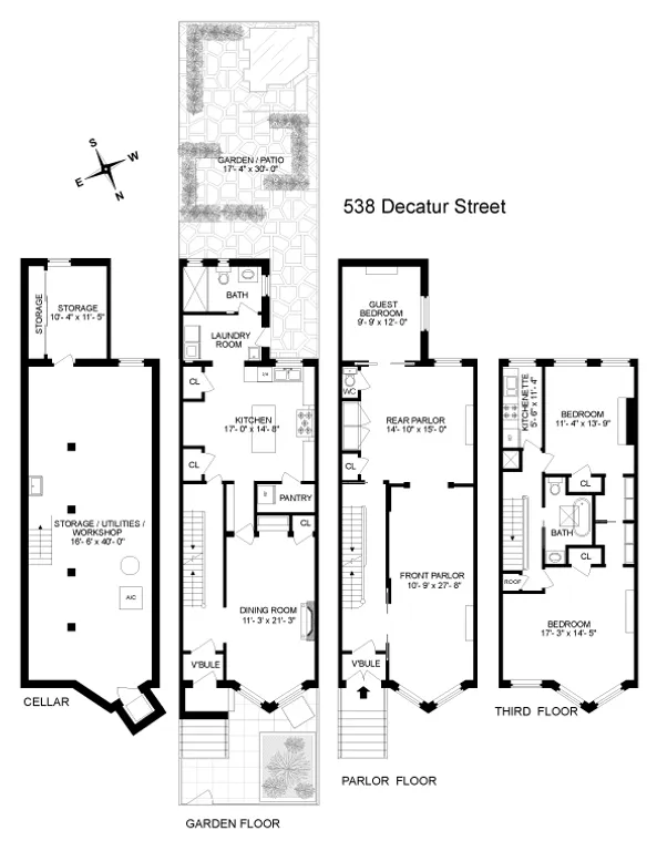 538 Decatur Street | floorplan | View 12