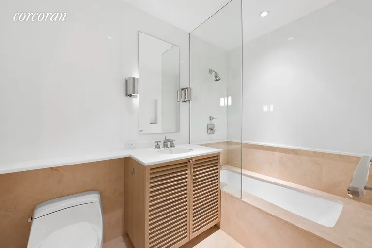 New York City Real Estate | View 15 Union Square West, 5A | Second full bath with Miami vibes | View 9