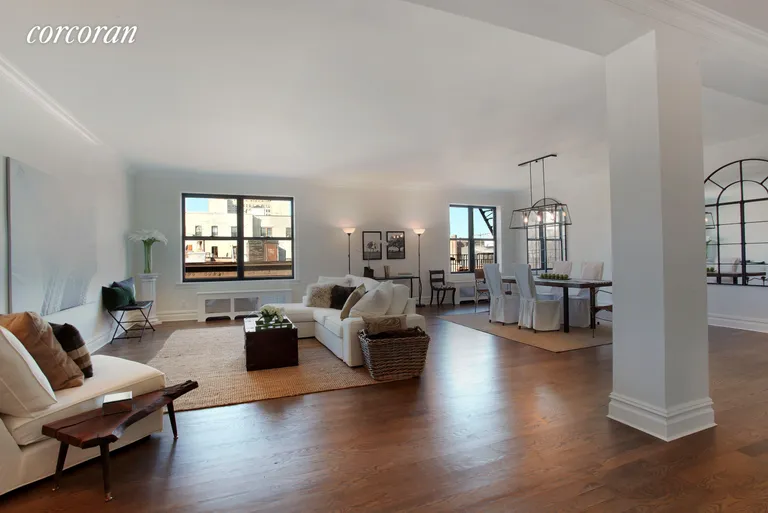 New York City Real Estate | View 225 Eastern Parkway, 3A | Large and lofty | View 2