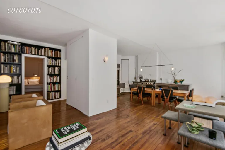 New York City Real Estate | View 225 East 4th Street, 7 | Living Room | View 2