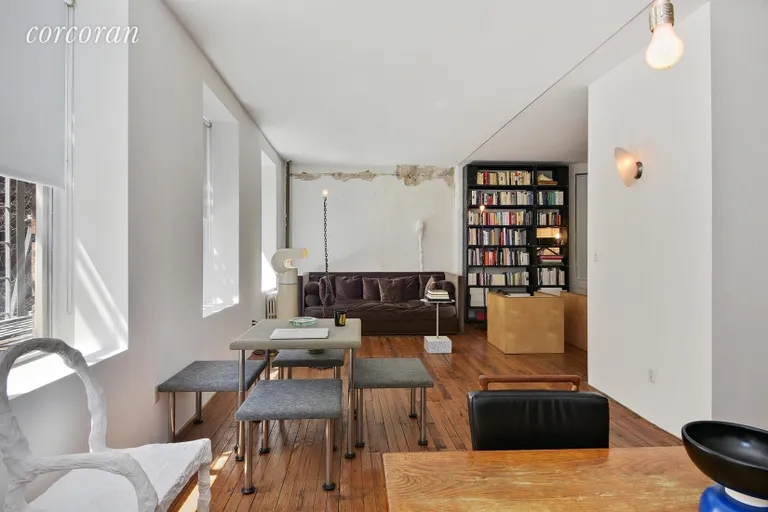 New York City Real Estate | View 225 East 4th Street, 7 | Living Room / Dining Room | View 3