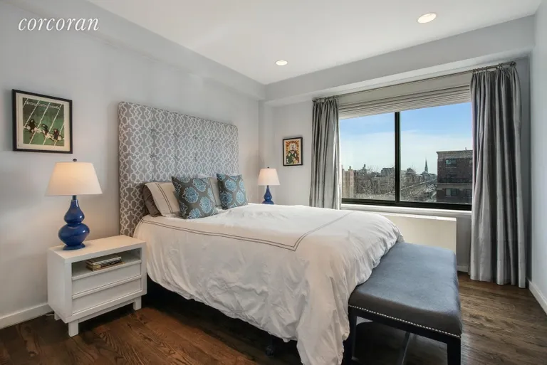 New York City Real Estate | View 100 Congress Street, 502 | Master bedroom with southern exposure | View 5