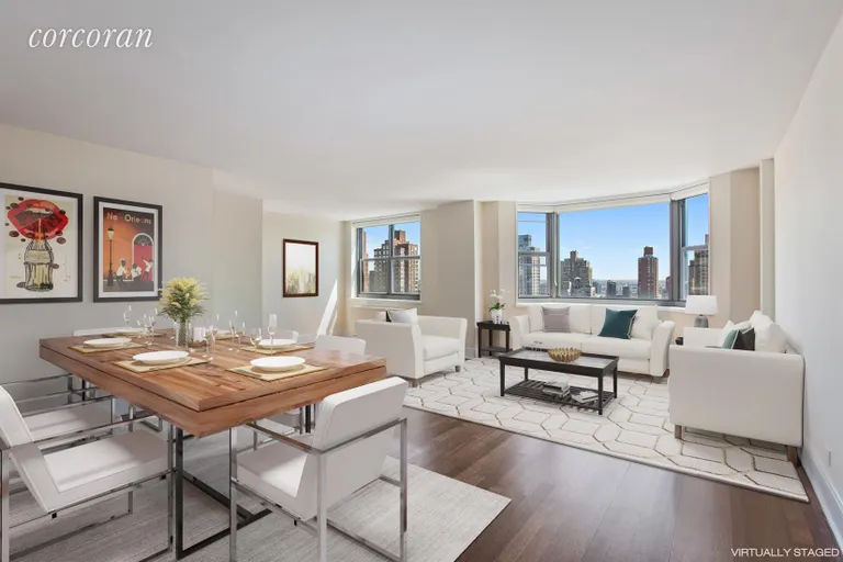 New York City Real Estate | View 200 East 90th Street, 23FG | Living Room | View 2