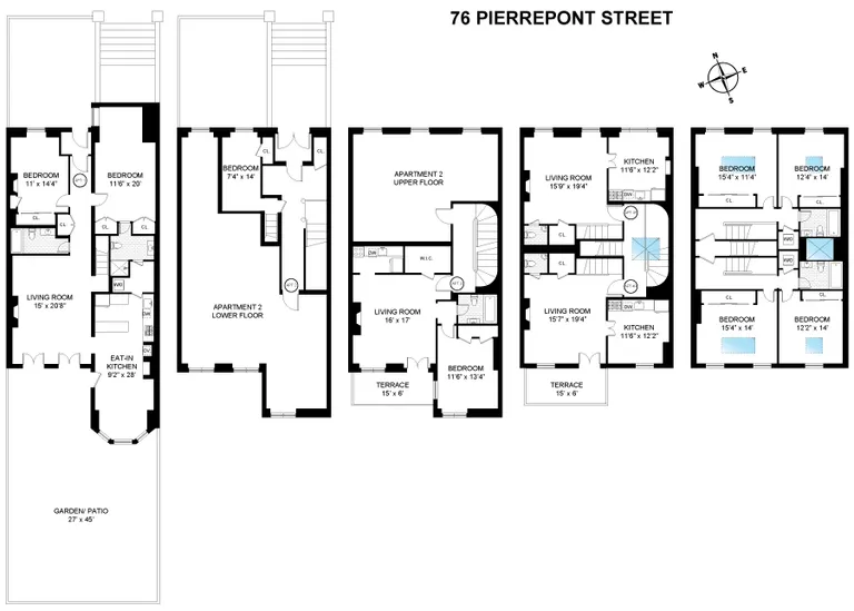 76 Pierrepont Street | floorplan | View 12