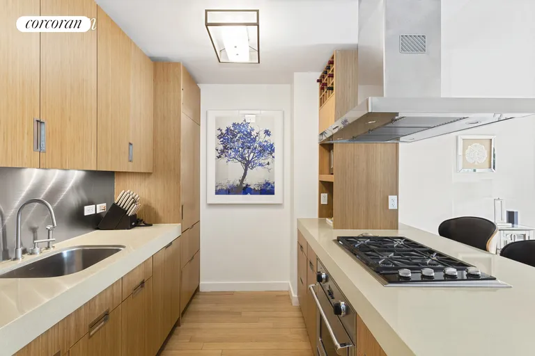 New York City Real Estate | View 450 West 17th Street, 1115 | Sleek, modern kitchen | View 3