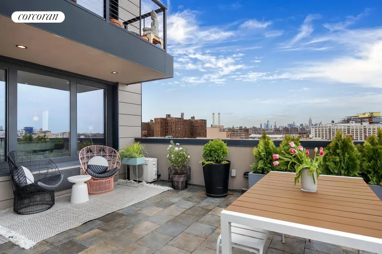 New York City Real Estate | View 122 Adelphi Street, 7B | Roof Terrace | View 4