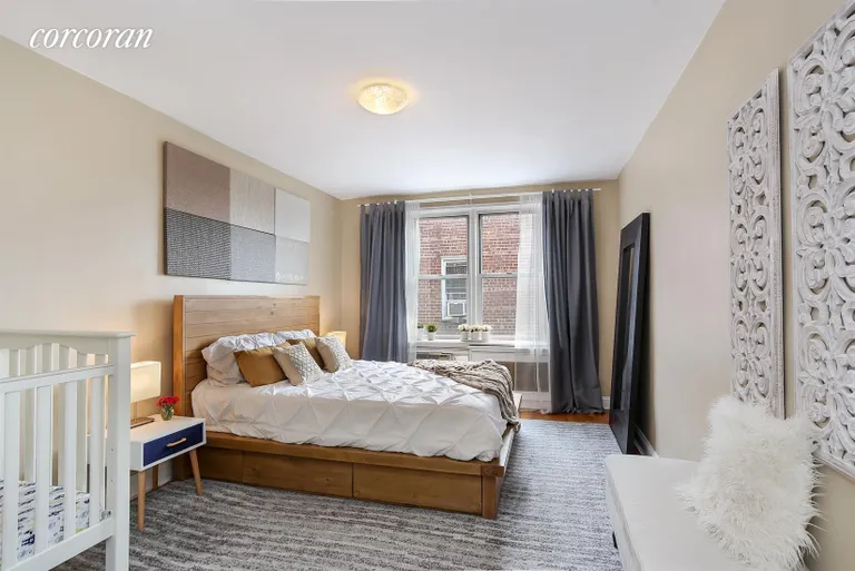 New York City Real Estate | View 820 Ocean Parkway, 722 | Quiet & Serene King-Sized Bedroom | View 3