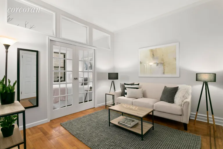 New York City Real Estate | View 70 Lenox Road, 1H | Lovely living Area | View 2