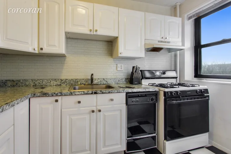 New York City Real Estate | View 355 Clinton Avenue, 7C | Windowed Kitchen | View 2