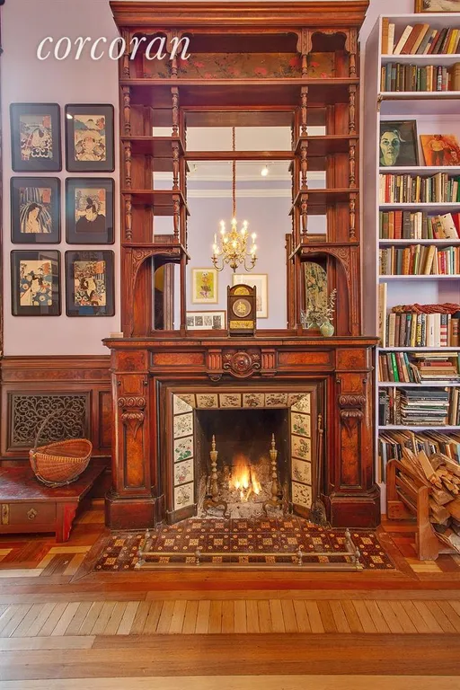 New York City Real Estate | View 10 Montague Terrace, 2C | Working Fire Place | View 3