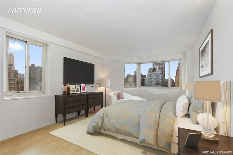 New York City Real Estate | View 301 East 78th Street, 16C | Master Bedroom | View 2
