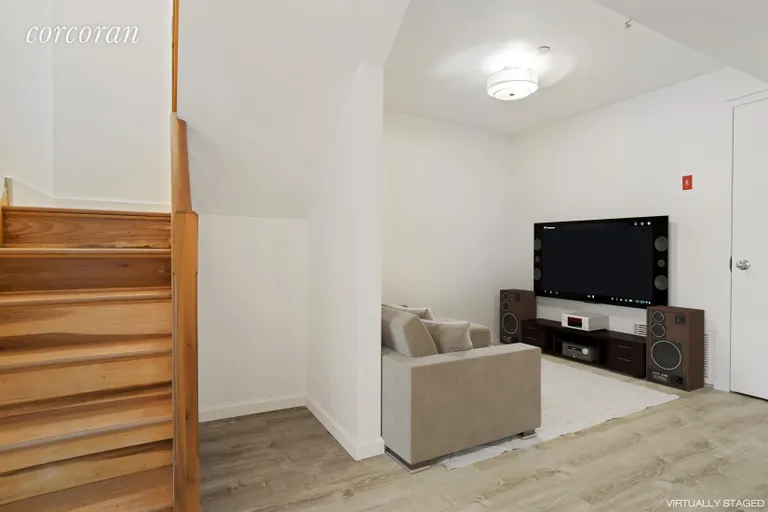New York City Real Estate | View 191 Spencer Street, 1A | Media Room | View 6
