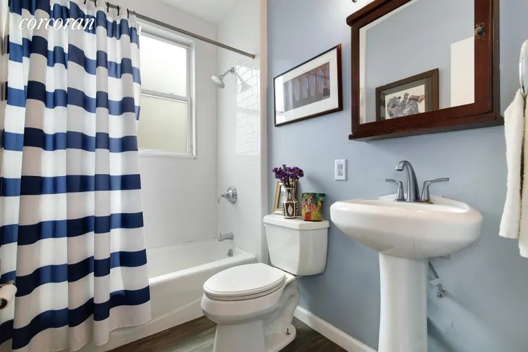 New York City Real Estate | View 110 Clinton Avenue, 2A | Renovated and Windowed Bath | View 5