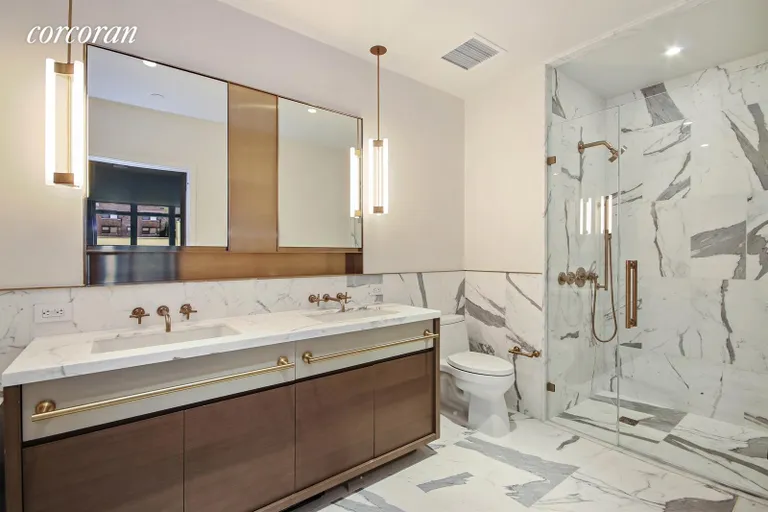 New York City Real Estate | View 305 East 51st Street, 5B | Huge Master Bath w/ Shower and Tub | View 6