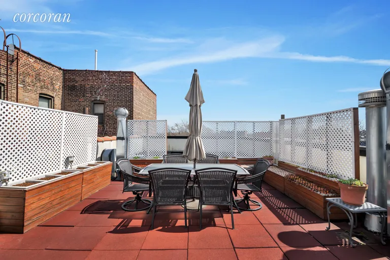 New York City Real Estate | View 1671 11th Avenue, 3E | Massive private roof deck | View 9