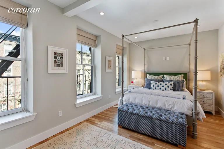 New York City Real Estate | View 242 Sackett Street, 3 | Master Bedroom | View 3