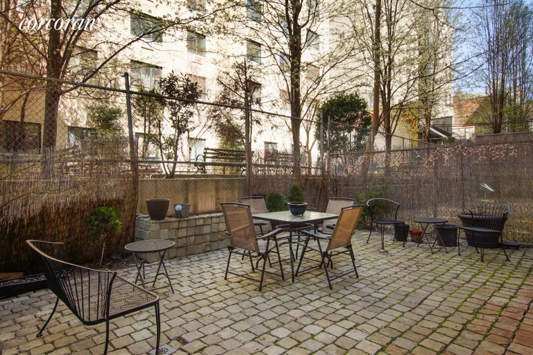New York City Real Estate | View 245 West 115th Street, 7 | Back Yard | View 7