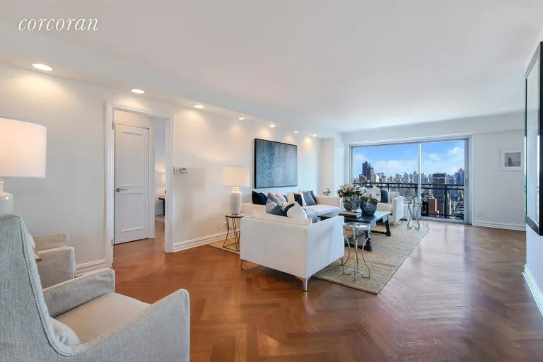 New York City Real Estate | View 400 East 56th Street, 36D | 2 Beds, 2 Baths | View 1