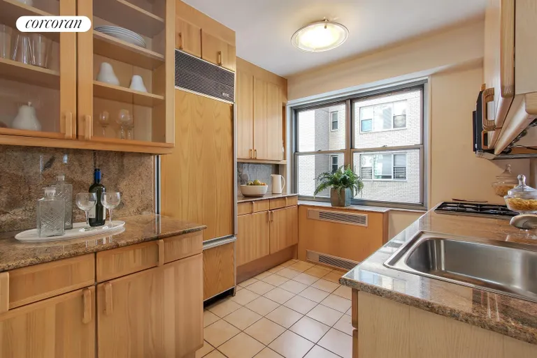 New York City Real Estate | View 400 East 56th Street, 36D | Huge Kitchen w/ Designer Cabinets & Sub Zero Ref. | View 6
