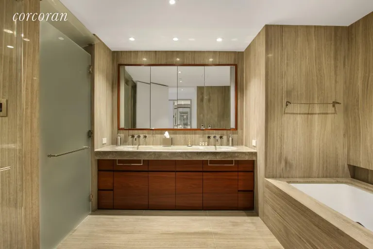 New York City Real Estate | View 60 East 86th Street, T/H | Master Bath | View 4