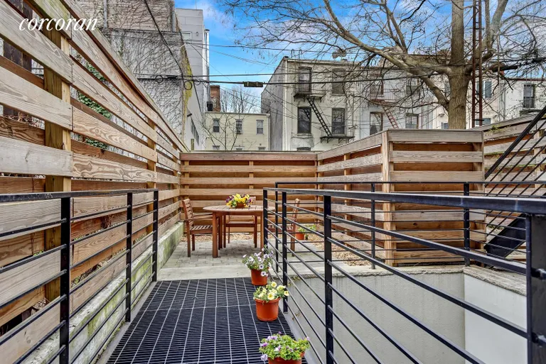 New York City Real Estate | View 708A Degraw Street, 1 | Upper Patio | View 6