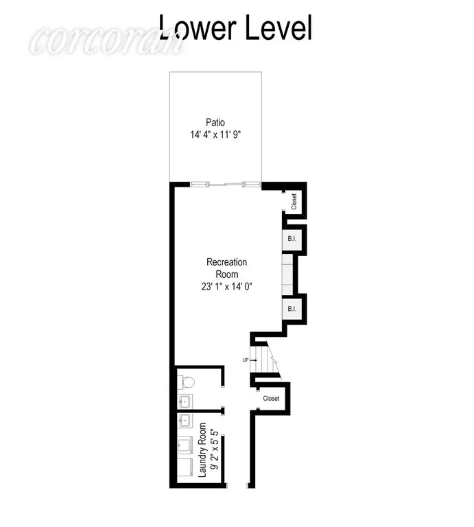 New York City Real Estate | View 708A Degraw Street, 1 | Floor Plan | View 9