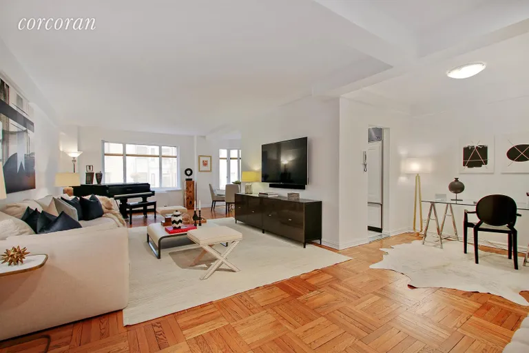 New York City Real Estate | View 65 East 76th Street, 6A | Living Room | View 8
