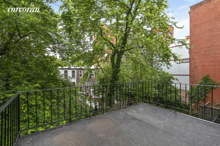 New York City Real Estate | View 290 Lafayette Avenue, 2 | Large Deck  | View 2