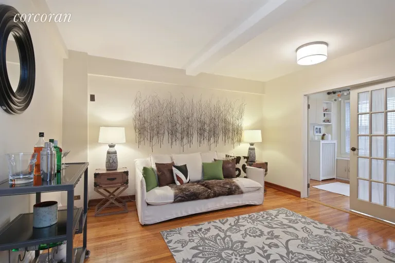 New York City Real Estate | View 320 Central Park West, 1J | Living Room | View 10