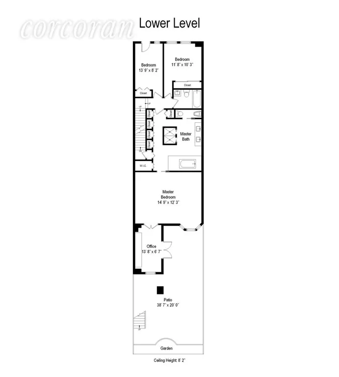 New York City Real Estate | View 124 West 87th Street, 1A | Floor Plan | View 12