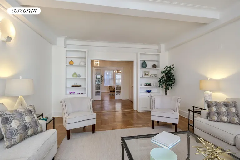 New York City Real Estate | View 470 West End Avenue, 6A | Spectacular entertaining rooms | View 2