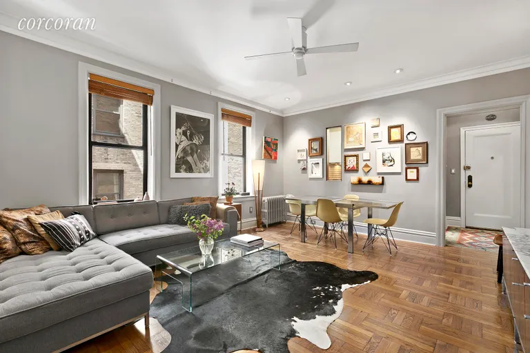 New York City Real Estate | View 205 East 10th Street, 4A | 2 Beds, 1 Bath | View 1