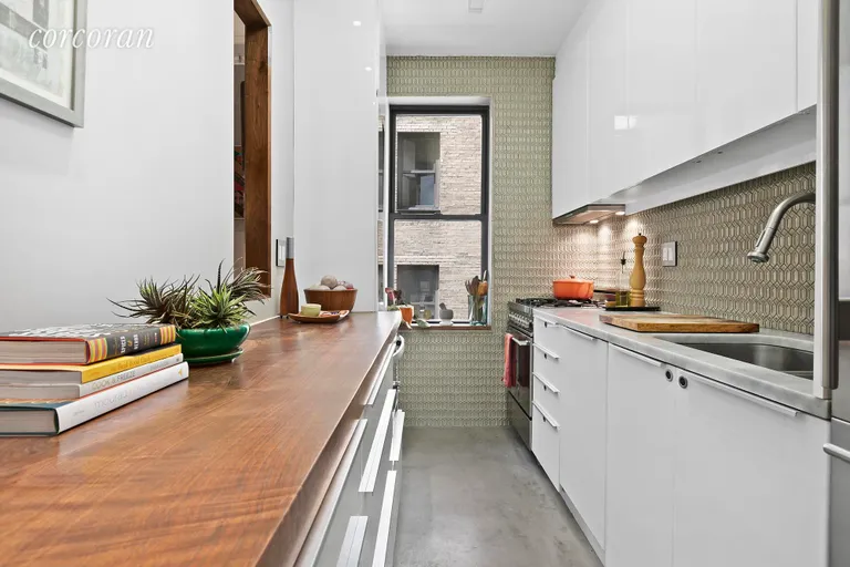 New York City Real Estate | View 205 East 10th Street, 4A | Galley Kitchen | View 4