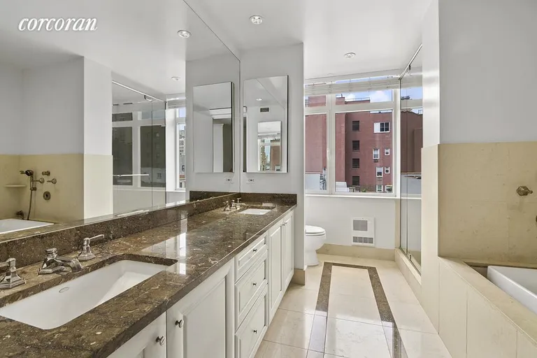 New York City Real Estate | View 181 East 90th Street, 8A | Master Bath | View 4